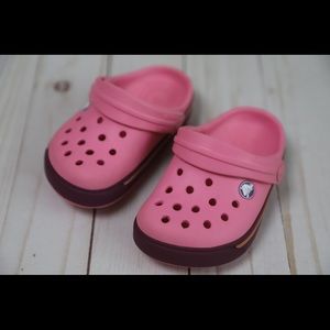 Pink Kids Crocs